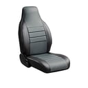 Covercraft SS3480PCCH Polycotton SeatSaver Custom Front Row Seat Covers Charcoal — image 1