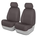 Covercraft SS2552PCGY Polycotton SeatSaver Custom Front Row Seat Covers - Grey — image 5