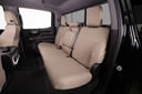 Covercraft SS7578PCTP Polycotton SeatSaver Custom Second Row Seat Covers Taupe — image 1