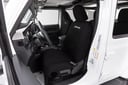 Covercraft SSJ2468FJ11WFBK Endura Waterproof SeatSaver Front Row Seat Covers with Jeep Logo Black — image 1