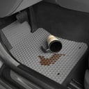 Covercraft 595124-1 Lloyd Mats Northridge All-Season Rubber Floor Mat Black with Gold Chevy Bowtie Logo — image 1