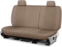 Covercraft SS3349PCTP Polycotton SeatSaver Custom Front Row Seat Covers Taupe — image 3