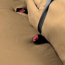 Covercraft SS3359PCTN Polycotton Seatsaver Custom Front Row Seat Cover - Tan — image 5