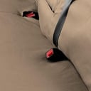 Covercraft SS3349PCTP Polycotton SeatSaver Custom Front Row Seat Covers Taupe — image 5