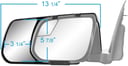 K-Source 80940 Replacement Side View Mirror for Chevrolet Colorado GMC Canyon — image 4