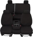 Covercraft SS2591PCCH Polycotton SeatSaver Custom Front Row Seat Covers Charcoal — image 2