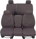 Covercraft SS2552PCGY Polycotton SeatSaver Custom Front Row Seat Covers - Grey — image 3