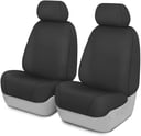 Covercraft SS2591PCCH Polycotton SeatSaver Custom Front Row Seat Covers Charcoal — image 1
