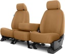 Covercraft SS3359PCTN Polycotton Seatsaver Custom Front Row Seat Cover - Tan — image 3