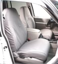 Covercraft SS3396PCCH Polycotton SeatSaver Custom Front Row Seat Covers Charcoal — image 3