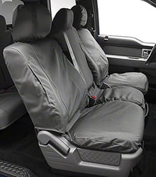 Picture of Covercraft SS2492WFGY SeatSaver Waterproof Front Seat Covers Grey