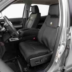 Picture of Covercraft GTF381COBK Carhartt SeatSaver Custom Seat Protector - Front 40/20/40 Split Bench