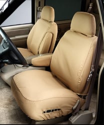Picture of Covercraft Polycotton SeatSaver Custom Second Row Seat Cover Taupe