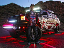 Picture of RIGID Industries 400253 A-Series LED Rock Light Kit 6-Light Cool White