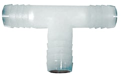 Picture of Brass Fittings T100 Nylon Hose Barb Tee 1" x 1" x 1"