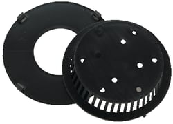 Picture of T-H Marine BWF1DP Bait Well Filter with Mount for 1-1/2" Thru-Hull Fitting