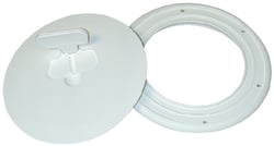 Picture of T-H Marine DPCAM82DP Quick Release Cam Deck Plate 8 Inch Polar White