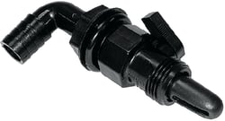 Picture of T-H Marine AHV90DP Aerator Spray Head 90 Degree with Shut Off Valve 3/4 Inch Black
