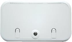 Picture of T-H Marine HDSL13242DP Designer Series Locking Access Hatch 12-7/8" x 23-3/4" White