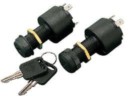 Picture of Sea-Dog Line 420379-1 Four Position Ignition Switch Polypropylene