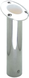 Picture of Attwood Marine 66363W7 Flush Mount Rod Holder 15 Degree White Stainless Steel