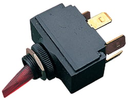 Picture of Sea-Dog Line 420111-1 Illuminated Toggle Switch On/Off Red LED
