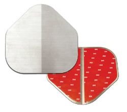 Picture of Keel Guard 80637 ScuffBuster XL Stainless Steel Bow Guard 9 x 8.75 in