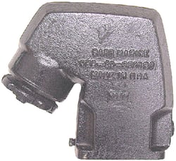 Picture of Barr Marine OMC20982680 Exhaust Riser Elbow Top Mount for OMC V8 Engines