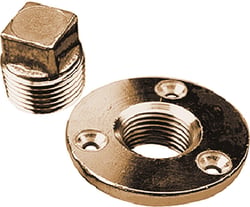 Picture of Sea-Dog Line 520040-1 Bronze Garboard Drain Plug with 1/2" NPT Thread