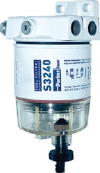 Picture of Racor 120R-RAC-01 Spin-On Fuel Filter Water Separator 10 Micron 30 GPH Outboard