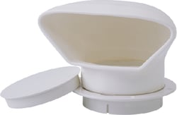 Picture of Sea-Dog Line 727132-3 Low Profile Cowl Vent with Snap-On Deck Plate