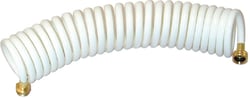 Picture of T-H Marine WDHBR25WBDP Coiled Washdown Hose with Straight Nozzle 25ft