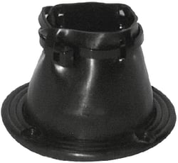 Picture of T-H Marine CB2 2-Inch Cable Boot Black Bulk