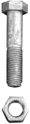 Picture of Tie Down Engineering 24279 Galvanized Hex Head Bolt Set with Lock Nut for Dock T-Connectors 8-Pack
