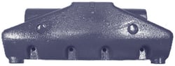 Picture of Barr Marine CR198243 Center Rise Exhaust Manifold for Crusader GM Small Block