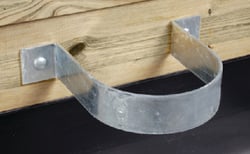 Picture of Tie Down Engineering 26391 Commercial Grade Galvanized Steel Piling Hoop 10"