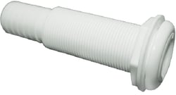 Picture of T-H Marine TH1202XLDP Extra Long Straight Thru-Hull Fitting White