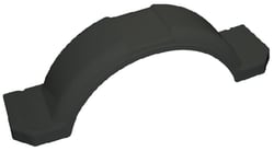 Picture of Tie Down Eng 17033 Small Plastic Trailer Fender Black