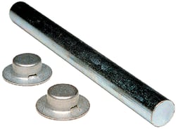 Picture of Tie Down Engineering 86025 Zinc-Plated Roller Shaft 1/2 in. x 5-1/4 in. with Pal Nuts