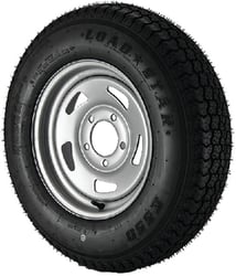Picture of Loadstar Tires 31967 ST175/80R13 Radial Trailer Tire and Wheel Assembly 5-Lug Silver Blade