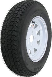 Picture of Loadstar Tires 3S140 Bias Trailer Tire and Wheel Assembly ST175/80D-13 5-Lug C-Ply White Spoke