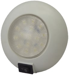 Picture of T-H Marine LED51829DP 4" LED Surface Mount Dome Light with Switch