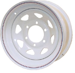 Picture of Loadstar Tires 20522 Eight Spoke Steel Trailer Wheel