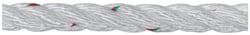 Picture of Samson 170 032 006 030 Pro-Set-3 Nylon Rope White 1/2" x 600'