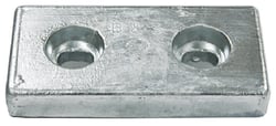Picture of B & S Anodes BSMGRANDALBIN Zinc Plate Anode for Grand Albin
