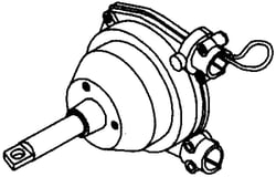 Picture of Seastar Solutions SH91650P Tilt Helm Power Steering Rotary Steering Helm