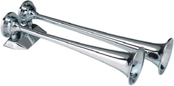 Picture of AFI 10106 Dual Trumpet Air Horn 12V Chrome Marine