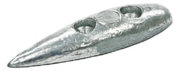 Picture of B & S Anodes BSMTEARDROP Tear Drop Zinc Anode 11 Oz