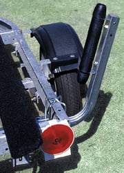 Picture of Tie Down Engineering 86102 Fixed Angle Roller Guide-Ons 13-Inch Pair