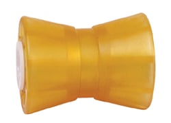 Picture of Tie Down Engineering 86158 5-Inch PVC Center Guided Keel Roller Amber 5/8-Inch Shaft